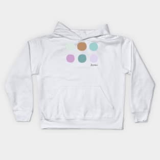 Color Palette 16 Kids Hoodie